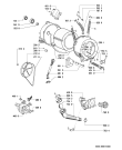 Схема №1 WAK 8560 с изображением Обшивка для стиральной машины Whirlpool 481245215809