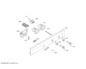 Схема №5 B15M52S3GB с изображением Панель управления для духового шкафа Bosch 00744903