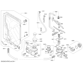 Схема №3 3VS570BA с изображением Столешница для электропосудомоечной машины Bosch 00686316