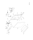 Схема №2 ADL 931 WH с изображением Запчасть для посудомойки Whirlpool 481236068246