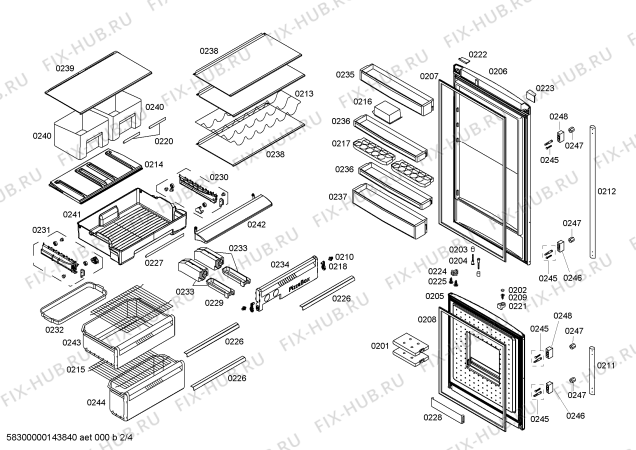 Схема №3 K5890X3 с изображением Кронштейн для холодильника Bosch 00604031