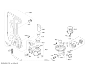 Схема №4 CG4A05V9 с изображением Панель управления для посудомойки Bosch 11024921