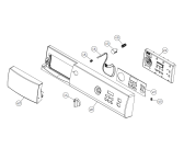 Схема №1 T731 US   -Titanium #10773116 (900002574, TD30US) с изображением Переключатель для стиралки Gorenje 348483