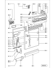 Схема №1 GSI 4633/1 K-BR с изображением Обшивка для посудомоечной машины Whirlpool 481245379812