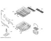 Схема №3 VVD64N03EU с изображением Рамка для посудомоечной машины Bosch 00706439