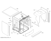 Схема №4 VVD25W10EU с изображением Силовой модуль запрограммированный для электропосудомоечной машины Bosch 00750114