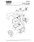 Схема №1 MW715 с изображением Субмодуль для микроволновой печи DELONGHI 521661