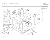 Схема №3 0750491047 MG820 с изображением Рамка для свч печи Bosch 00118761