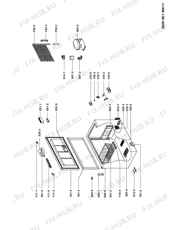Схема №1 WCS 12-9 DGT с изображением Электроадаптер для холодильника Whirlpool 481221478614