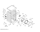 Схема №3 WFX2467GB Exxel 1200 Express с изображением Ручка для стиральной машины Bosch 00494427