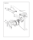 Схема №2 0312 37A 15392 - 37A с изображением Декоративная панель для сушильной машины Whirlpool 482000014289