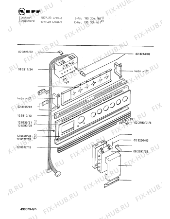 Схема №3 195304527 1077.21LHD-7 с изображением Переключатель для плиты (духовки) Bosch 00024088