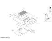 Схема №2 DWK98JQ20 Bosch с изображением Стеклянная полка для электровытяжки Bosch 00716532