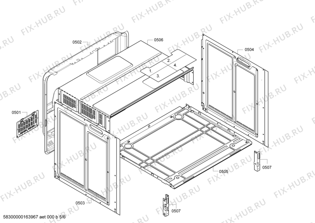 Схема №2 KCM41050 с изображением Панель управления для электропечи Bosch 00709571