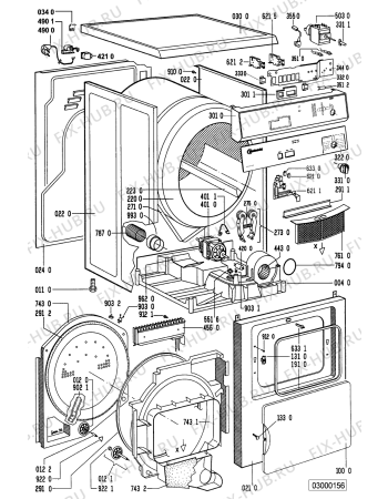 Схема №1 TRA STUTTGART с изображением Декоративная панель Whirlpool 481245219552