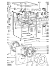 Схема №1 WA 3660/WS-NORDIC с изображением Вставка для стиралки Whirlpool 481245219467