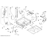 Схема №2 SKE53M25EU с изображением Передняя панель для посудомойки Bosch 00679171