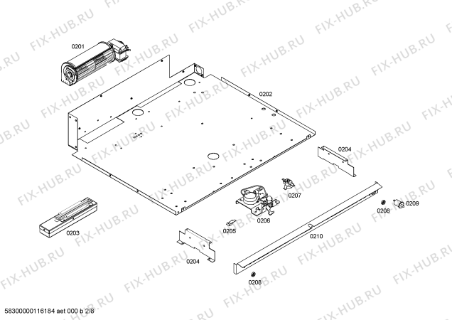 Схема №4 C271BW с изображением Вставная полка для плиты (духовки) Bosch 00143988