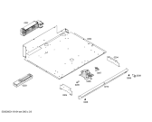 Схема №4 C302BS с изображением Стеклянная полка для плиты (духовки) Bosch 00473764