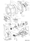 Схема №1 TRKK 6858/1 EX с изображением Обшивка для электросушки Whirlpool 481245215131