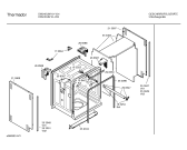 Схема №2 SHUTRE3UC DW245UW с изображением Передняя панель для посудомойки Bosch 00353278