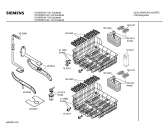 Схема №6 SL59590EU с изображением Передняя панель для электропосудомоечной машины Siemens 00299013