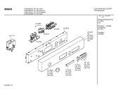 Схема №2 SHU4002UC с изображением Передняя панель для посудомоечной машины Bosch 00354221