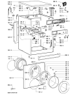 Схема №1 WAS 4540/2 с изображением Декоративная панель для стиралки Whirlpool 481245214125