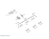 Схема №4 HXA050D21N с изображением Панель управления для духового шкафа Bosch 11025588