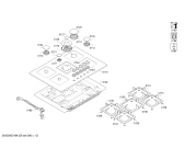 Схема №2 PLQ7A5B20 с изображением Крышка горелки для духового шкафа Bosch 12013273