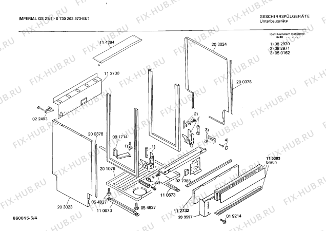 Схема №2 0730203536 GS21 с изображением Переключатель для посудомойки Bosch 00054033