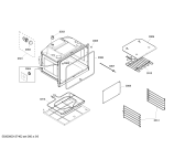 Схема №3 HBL3350UC с изображением Модуль управления для электропечи Bosch 00646637