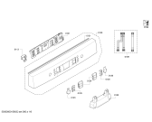 Схема №3 SMS68M62EU, Super Silence с изображением Передняя панель для посудомоечной машины Bosch 00708818