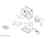 Схема №3 HMT85ML53 с изображением Панель управления для микроволновой печи Bosch 00682820