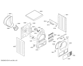 Схема №4 WTW84360FG с изображением Вкладыш для сушильной машины Bosch 00621555