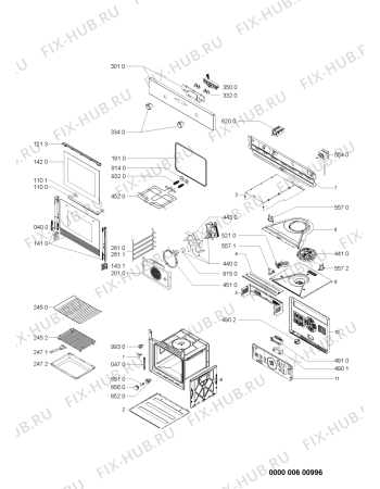 Схема №1 AKL907IX (F091024) с изображением Инструкция по эксплуатации для духового шкафа Indesit C00357829