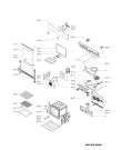 Схема №1 AKL907IX (F091024) с изображением Наставление для духового шкафа Indesit C00357832