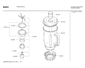 Схема №2 MUM4435JP Compact 300W Kitchen Center с изображением Штатив для кухонного комбайна Bosch 00496465