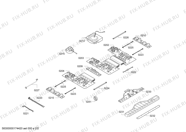 Схема №1 PIZ901N17E IH6.1 - Flex с изображением Стеклокерамика для плиты (духовки) Bosch 00689735