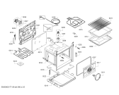 Схема №1 P1HEC75751 с изображением Модуль управления, незапрограммированный для электропечи Bosch 00746522