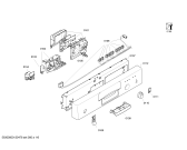 Схема №3 SGS44E82EU с изображением Панель управления для электропосудомоечной машины Bosch 00664620