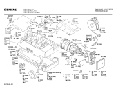 Схема №2 VS51105 SUPER511 ELECTRONIC с изображением Верхняя часть корпуса для мини-пылесоса Siemens 00272588