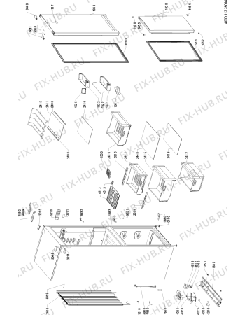 Схема №1 KG StopFrost 18 A2+ с изображением Вставка для холодильника Whirlpool 481011113490