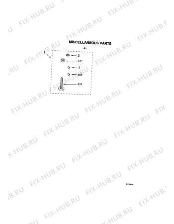 Схема №4 AWG849 3R LSQ 8533 JQ с изображением Контейнер для стиралки Whirlpool 481241818347