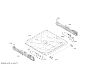 Схема №4 B45M62N0GB с изображением Панель управления для плиты (духовки) Bosch 00674877