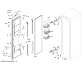 Схема №2 G7361X0 с изображением Вставная полка для холодильной камеры Bosch 00666041