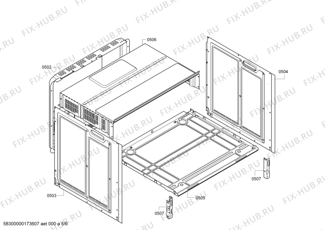 Схема №3 HBN231W3R с изображением Панель управления для плиты (духовки) Bosch 11002593