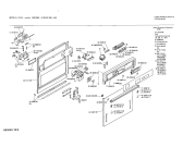 Схема №5 0730301567 GS25/1 с изображением Панель для электропосудомоечной машины Bosch 00113007