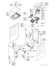 Схема №1 AWE 6523 с изображением Обшивка для стиральной машины Whirlpool 481245215627