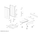 Схема №2 HSG34I30SC HSG34I30SC Cocina a gas Bosch Inox с изображением Держатель для электропечи Bosch 10000355